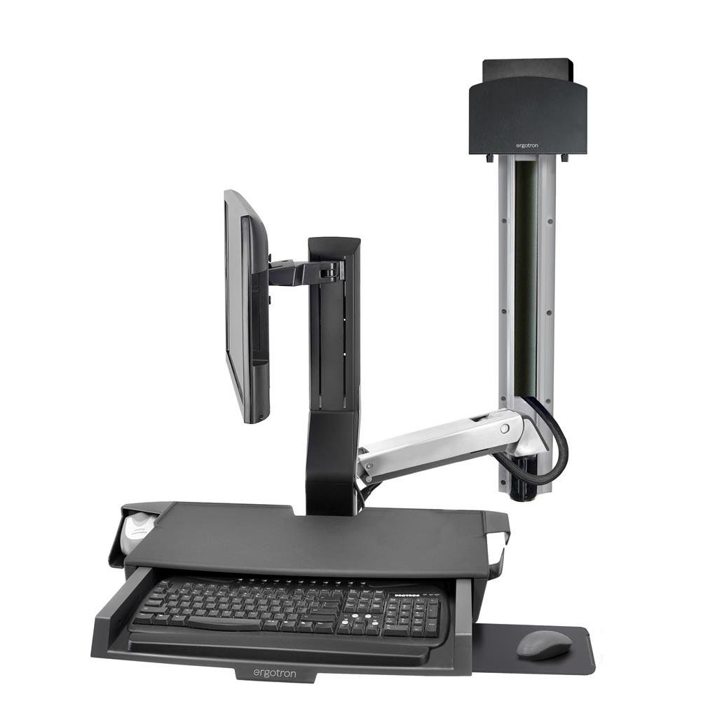 Ergotron SV Combo Aluminium PC Multimedia stand - Image 1
