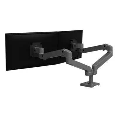 Ergotron LX Pro Series 45-686-293 monitor mount / stand 68.6 cm (27") Desk Dark Grey - Thumbnail 2