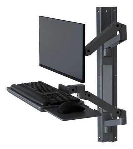 Ergotron LX Pro Series 45-696-293 monitor mount / stand 86.4 cm (34") Wall Dark Grey - Image 1