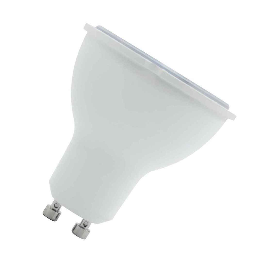 Opus GU10 Spotlight LED Light Bulb 5W (30W Eqv) Dimmable Daylight Frosted Halogen Replacement 100° - Image 1