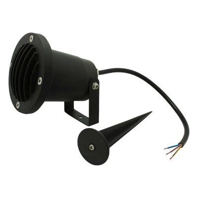 Opus Adjustable Garden Spike GU10 Outdoor Lights in Black