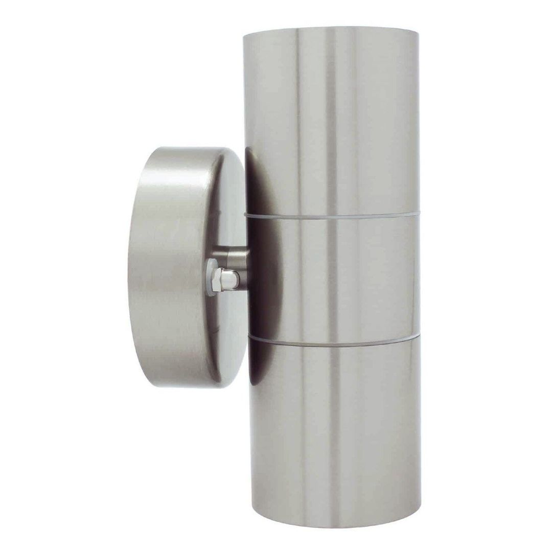 Opus Outdoor Up and Down Wall Light Chrome - Image 1