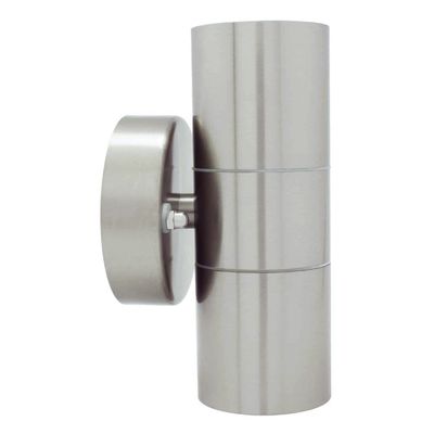 Opus Outdoor Up and Down Wall Light Chrome