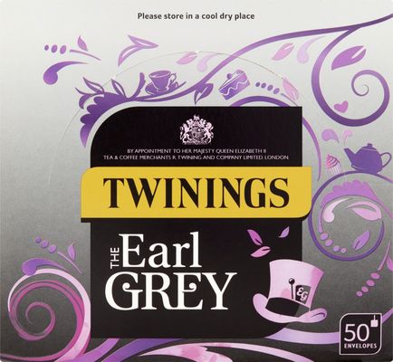 Twinings Earl Grey Envelope Tea Bags (Pack of 50) F12430