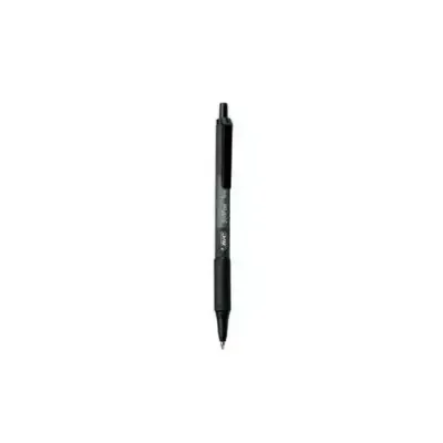 BIC 837397 ballpoint pen Black Clip-on retractable ballpoint pen 12 pc(s) - Thumbnail 2