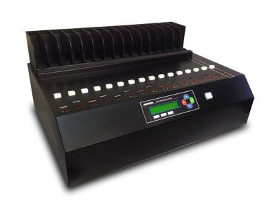 iStorage Kanguru KCLONE-15HDS-PRO media duplicator HDD/SSD duplicator Black 15 copies - Image 1