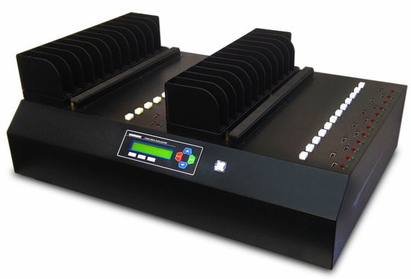 iStorage Kanguru Clone 23HD SATA Pro HDD/SSD duplicator Black 23 copies