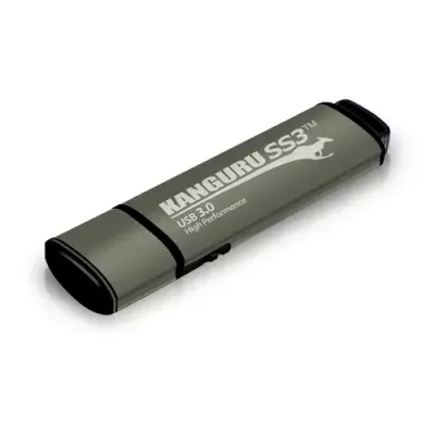 iStorage Kanguru SS3 SuperSpeed USB3.0 512GB |Secure Flash Drive| Physical Write Protect Switch | Windows Ready Boost compatible | Simple Driverless Setup | Plug and Play