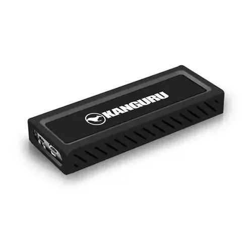 iStorage Kanguru UltraLock Superspeed+ USB-C M.2 NVMe External SSD 2 TB| Secure Portable Solid State Drive |Physical Write Protect Switch| Secure Firmware| TAA Compliant | - Image 1