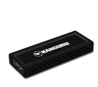 iStorage Kanguru UltraLock Superspeed+ USB-C M.2 NVMe External SSD 2 TB| Secure Portable Solid State Drive |Physical Write Protect Switch| Secure Firmware| TAA Compliant | - Thumbnail 2