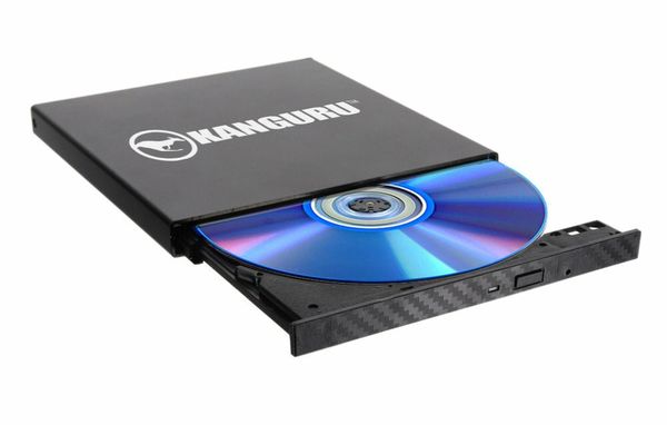 iStorage Kanguru QS Slim BD-RE Blu-ray Burner|Burn Blu-rays DVDs or CDs in a snap|Digitally-Signed Secure Firmware|Safe from badUSB |Buffer Under Run Protection |TAA Compliant| - Thumbnail 2