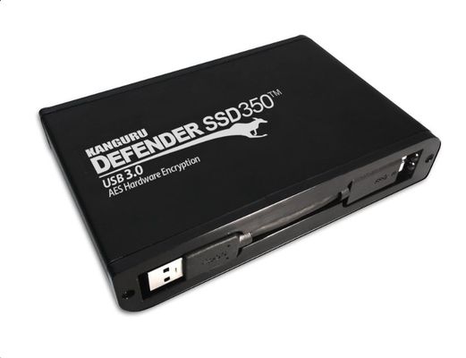 iStorage Kanguru Defender SSD350 4 TB| FIPS 140-2 Certified | Hardware Encrypted Solid State Drive | 2.5" External |SATA (SATA/600) | TAA Compliant