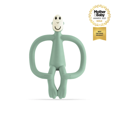 Matchstick Monkey Original Teething Toy in Mint Green | Soothing & Teething Toy | At Mamas & Papas