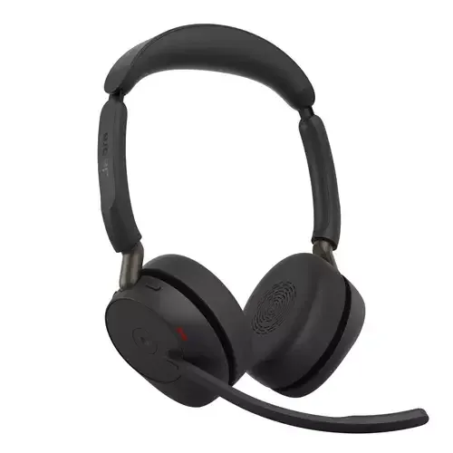 Jabra Evolve3 65 MS - USB-A with Dongle - Stereo (Charging Stand) - Image 1