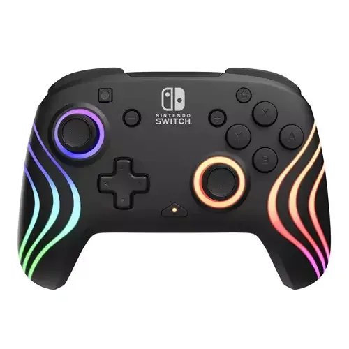 PDP Afterglow Wave Black USB Gamepad Analogue / Digital Nintendo Switch Nintendo Switch Lite Nintendo Switch OLED - Image 1