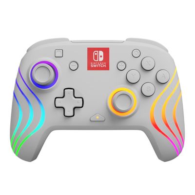 PDP Afterglow Wave White USB Gamepad Analogue / Digital Nintendo Switch Nintendo Switch Lite Nintendo Switch OLED - Thumbnail 2