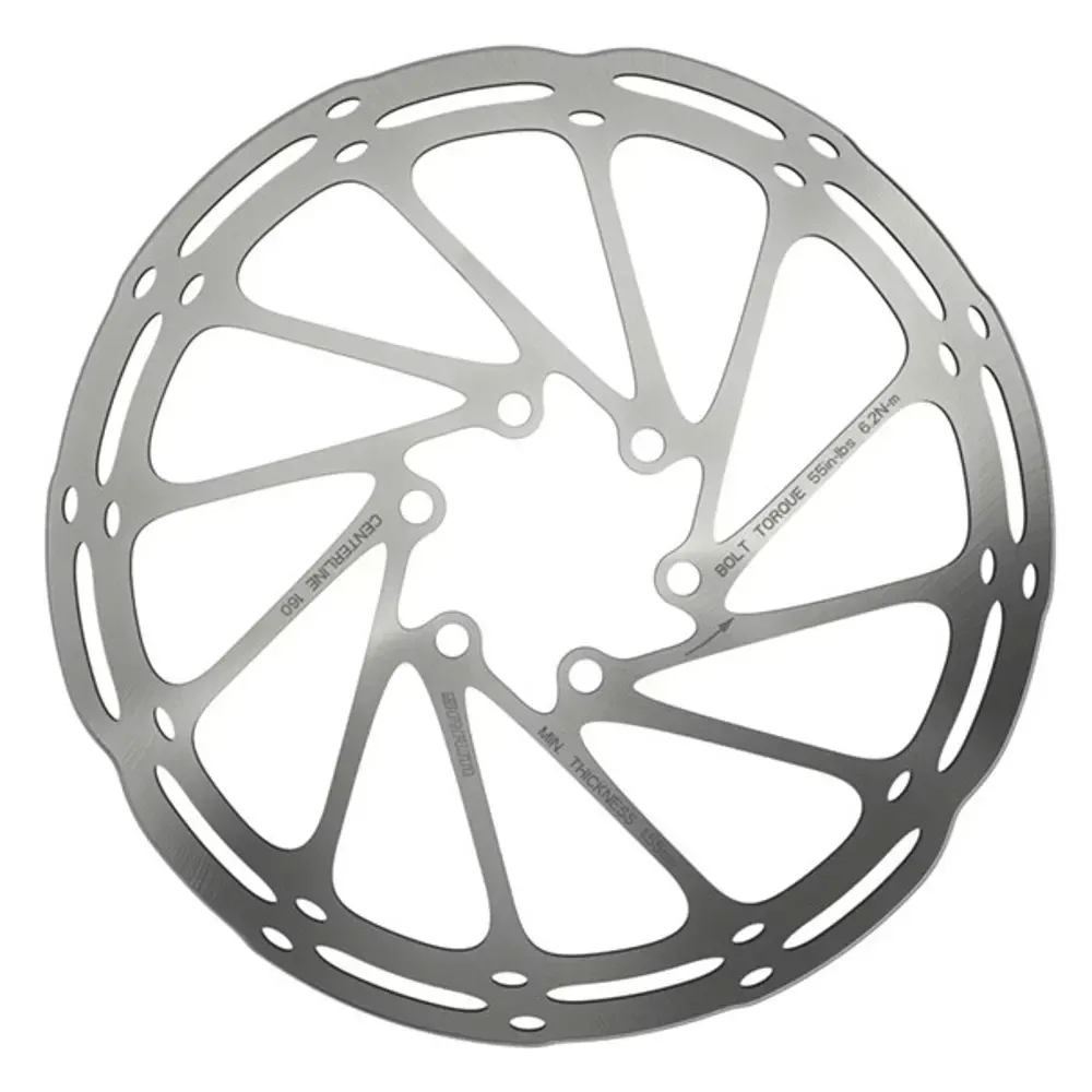 Sram Centerline Rounded Disc Rotor 200mm Silver - Image 1