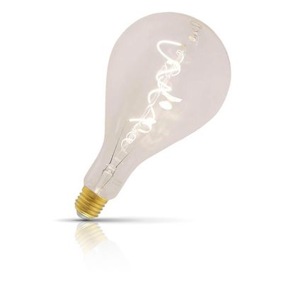 Castello Style LED PS160 Giant GLS 4W E27 Dimmable XL Drop Loose Extra Warm White Clear