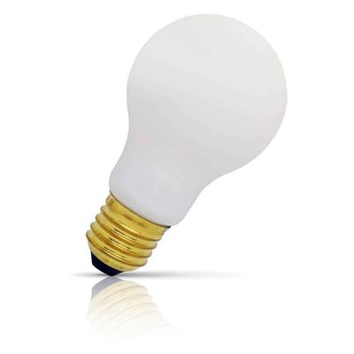 Opus LED GLS Light Bulb E27 8W (50W Eqv) Dimmable Warm White 2700K Screw Opal