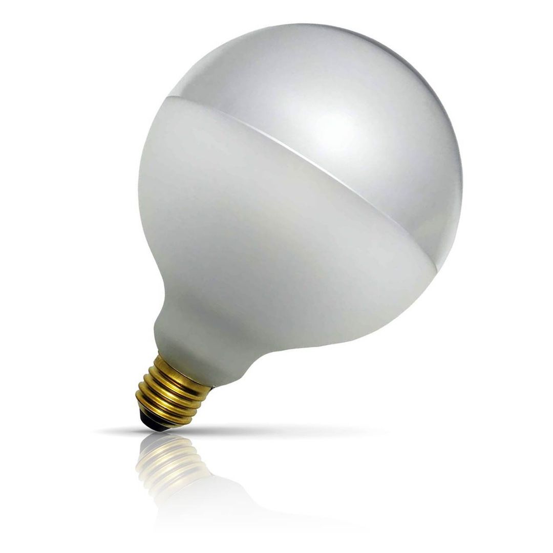 Opus LED G125 Globe Light Bulb E27 4W (40W Eqv) Dim Crown Silver Warm White 2700K Screw Filament - Image 1