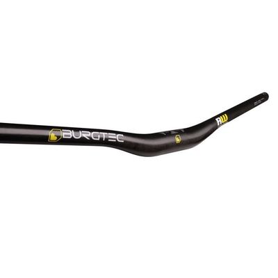 Burgtec RideWide Carbon Enduro HandleBar 30mm Rise 800mm 35mm Clamp - Thumbnail 2