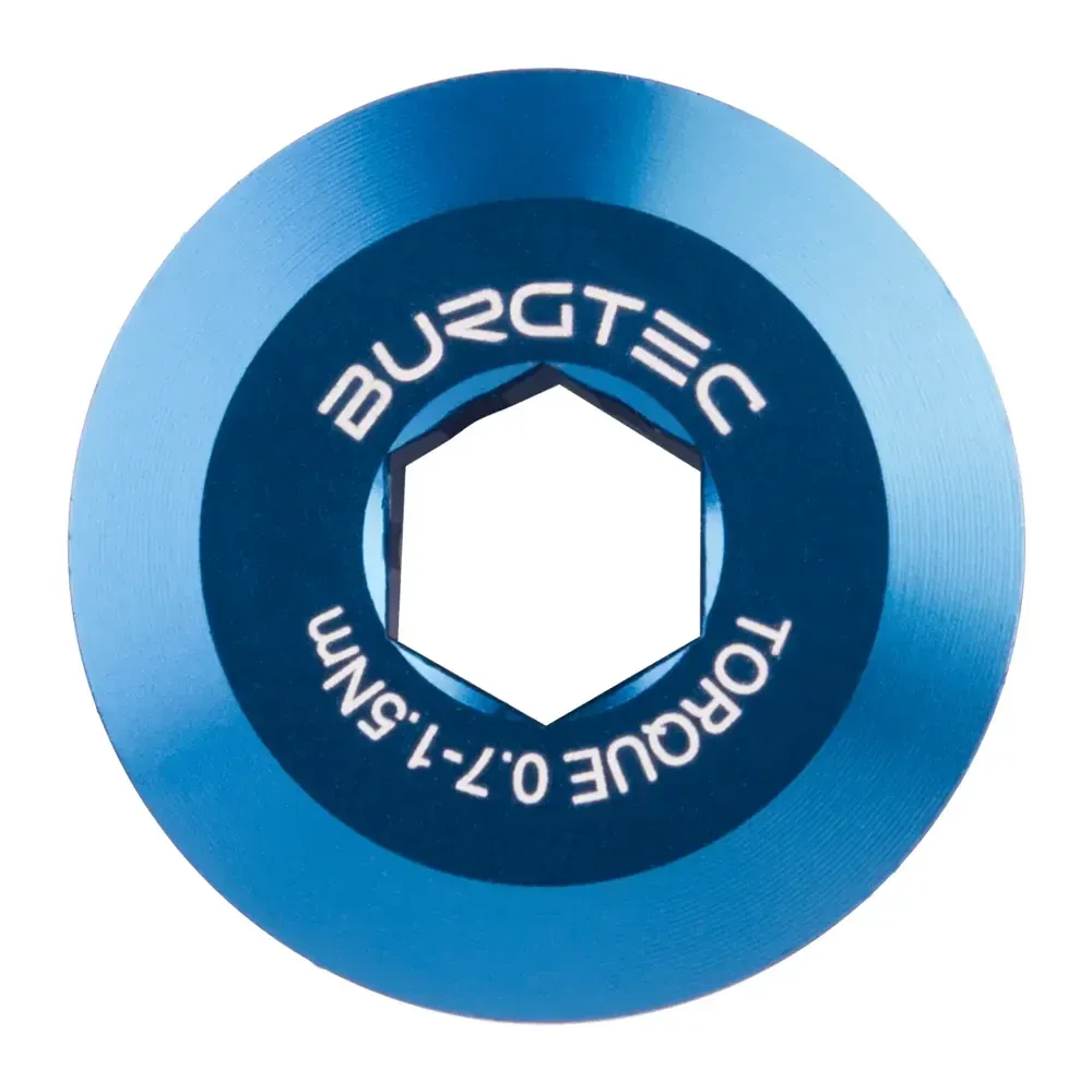 Burgtec Shimano Crank Bolt Deep Blue - Image 1