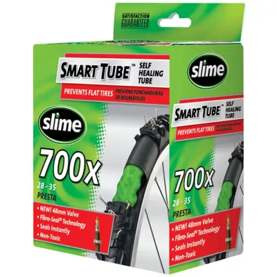 Slime Tube 700 x 28-32c Presta Valve Black