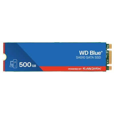Western Digital Blue WDS500G3B0B-00AXS0 internal solid state drive 500 GB M.2 Serial ATA 3D NAND