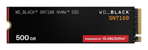 SanDisk Black WD_BLACK SN7100 NVMe SSD POWERED BY 500 GB - Thumbnail 2