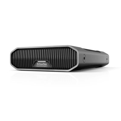 SanDisk G-DRIVE external hard drive 12 TB 7200 RPM USB Type-C 3.2 Gen 2 (3.1 Gen 2) Stainless steel