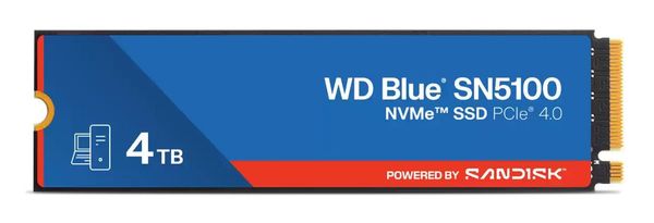 Western Digital 4TB WD Blue SN5100 NVMe SSD - Thumbnail 2