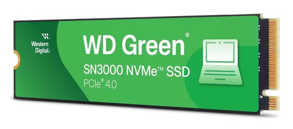 SanDisk Green SN3000 500 GB M.2 PCI Express 4.0 NVMe QLC 3D NAND - Thumbnail 2