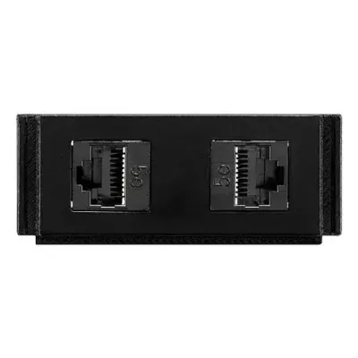AMX HPX-N102-RJ45 outlet box Black