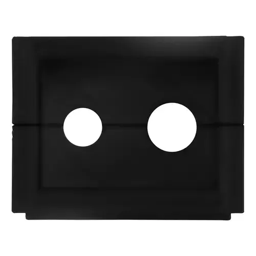 AMX HPX-CPT200-W outlet box Black - Image 1