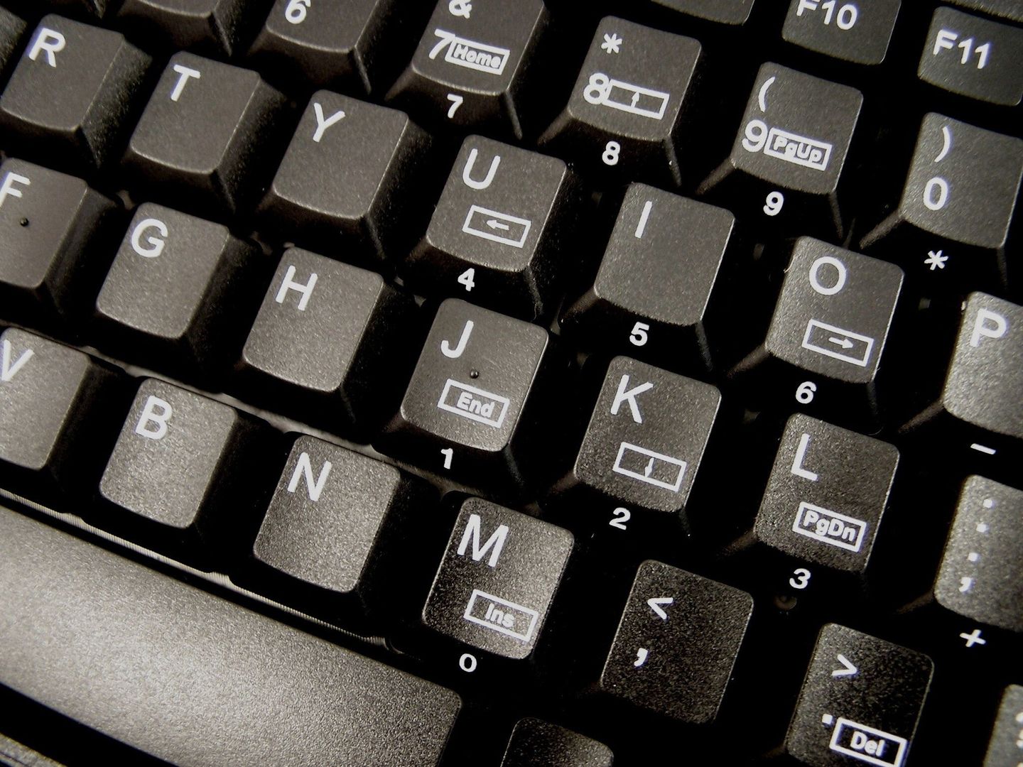 Accuratus KYBAC540-USBBLK keyboard Office USB QWERTY English Black - Image 1