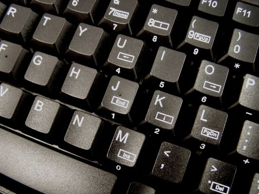 Accuratus KYBAC540-USBBLK keyboard Office USB QWERTY English Black