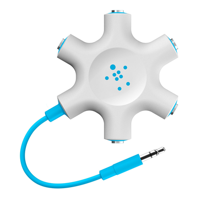 Belkin F8Z274BT audio splitter Green, White - Thumbnail 2