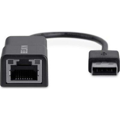 Belkin F4U047BT cable gender changer USB 2.0 RJ-45 Black - Thumbnail 2