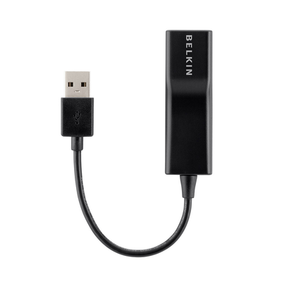 Belkin F4U047BT cable gender changer USB 2.0 RJ-45 Black