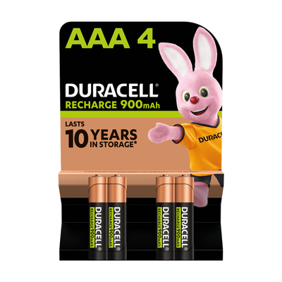 Duracell StayCharged AAA (4pcs) Rechargeable battery Nickel-Metal Hydride (NiMH) - Thumbnail 4