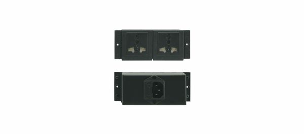 Kramer Electronics TS-2U electrical power plug Black - Thumbnail 2