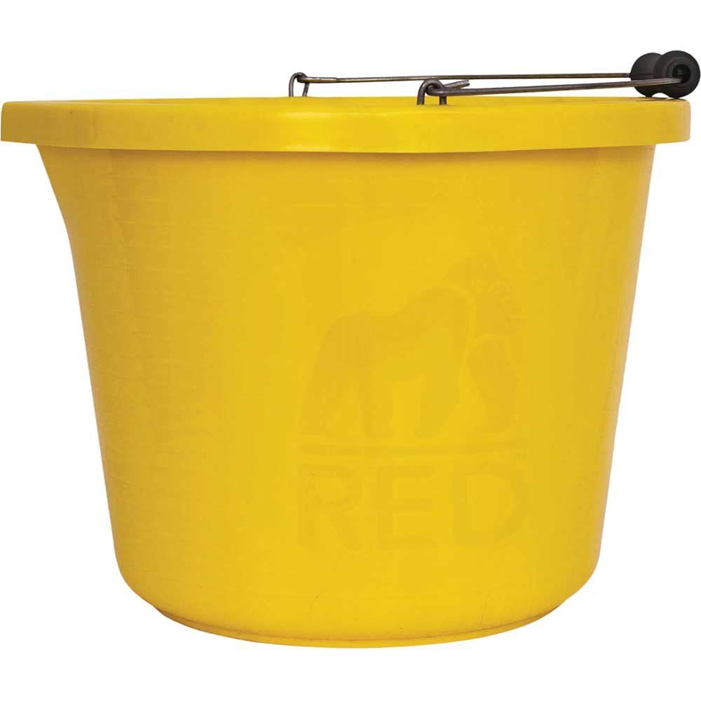 Red Gorilla PRM/Y Premium Bucket 14 Litre (3 Gallon) - Yellow - Image 1
