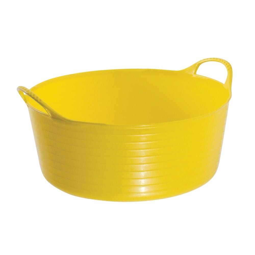 Red Gorilla SP5Y Gorilla Tub® Shallow 5 Litre - Yellow - Image 1