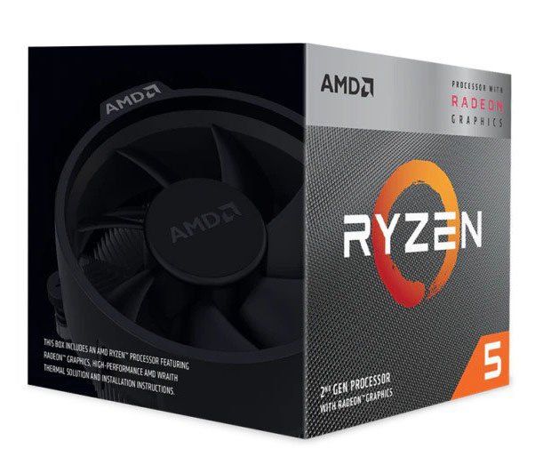 AMD Ryzen 5 3400G processor 3.7 GHz 4 MB L3 Box - Image 1