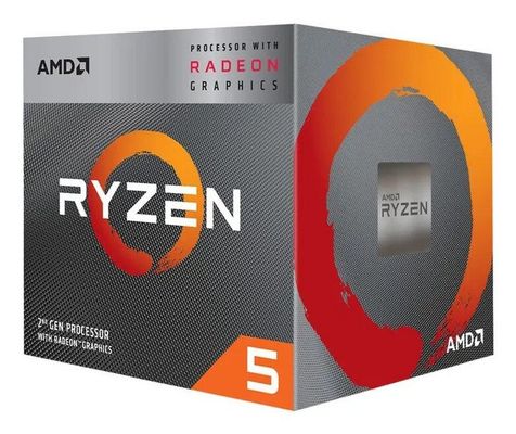 AMD Ryzen 5 3400G processor 3.7 GHz 4 MB L3 Box