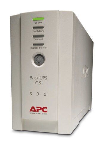 APC Back-UPS 500VA/300W Tower 230V 4x IEC C13 Outlets User Replaceable Battery