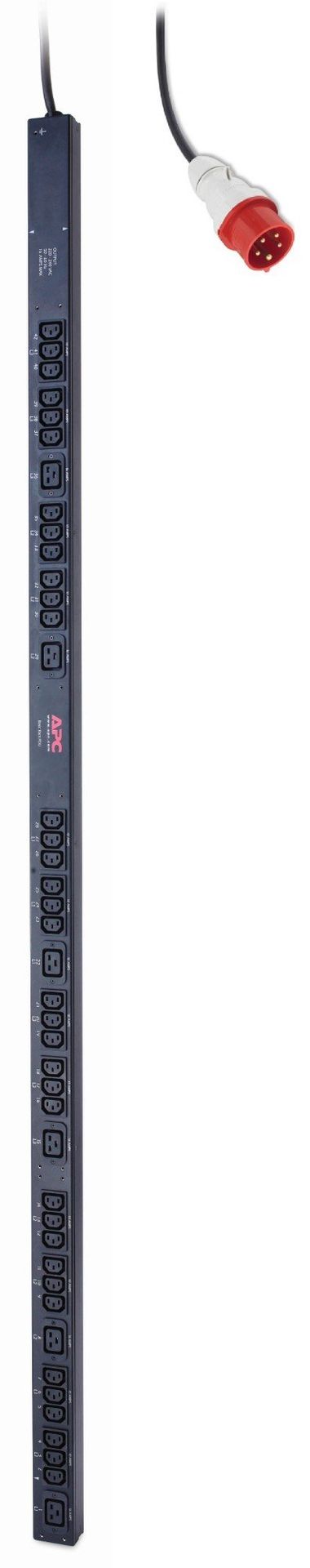 APC Rack PDU, Basic, Zero U, 11 kW, 230V, (36) C13 & (6) C19 power distribution unit (PDU) 42 AC outlet(s) 0U Black - Image 1