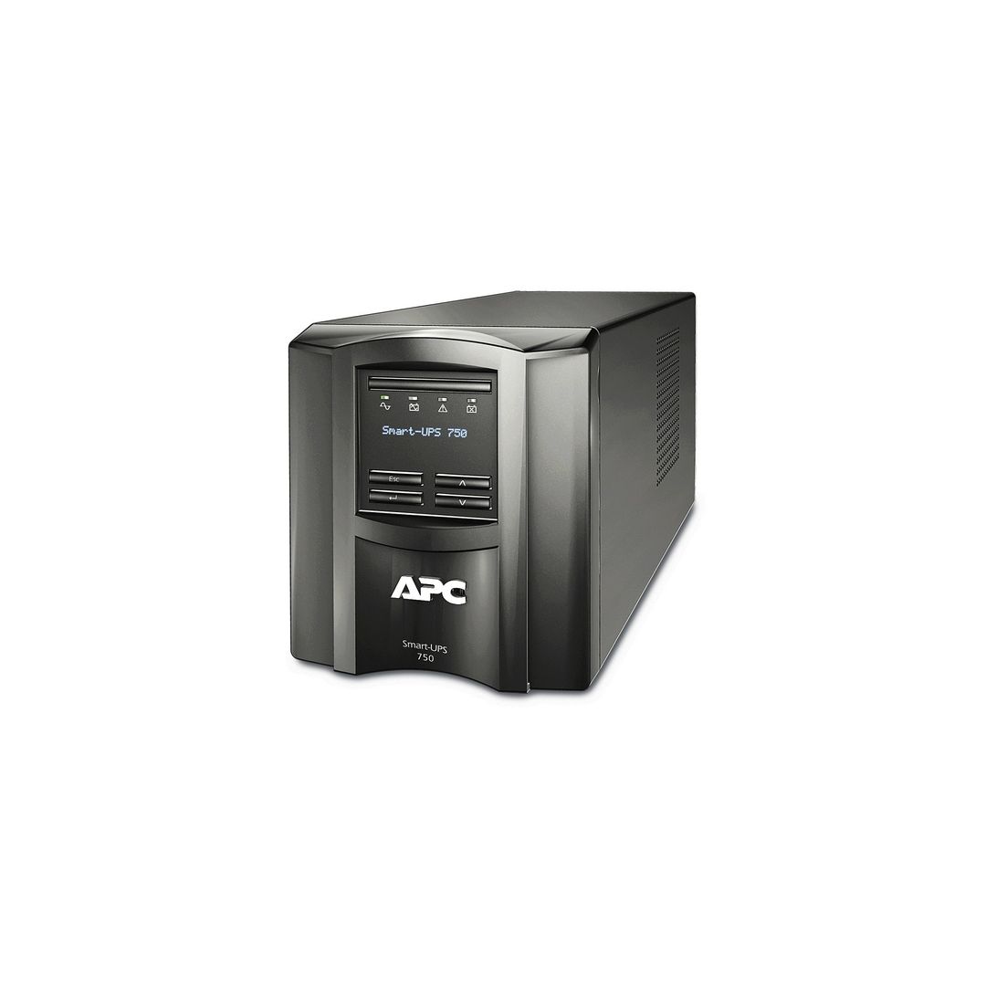 APC Smart-UPS, Line Interactive, 750VA, Tower, 230V, 6x IEC C13 outlets, SmartSlot, AVR, LCD - Image 1