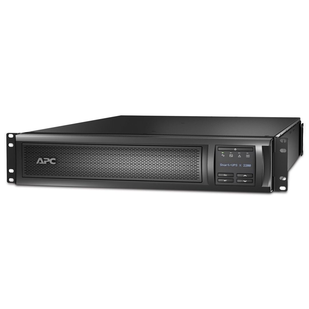 APC Smart-UPS X SMX2200RMHV2U - 2200VA 8x C13 + 1x C19 outlet USB expandable runtime - Image 1