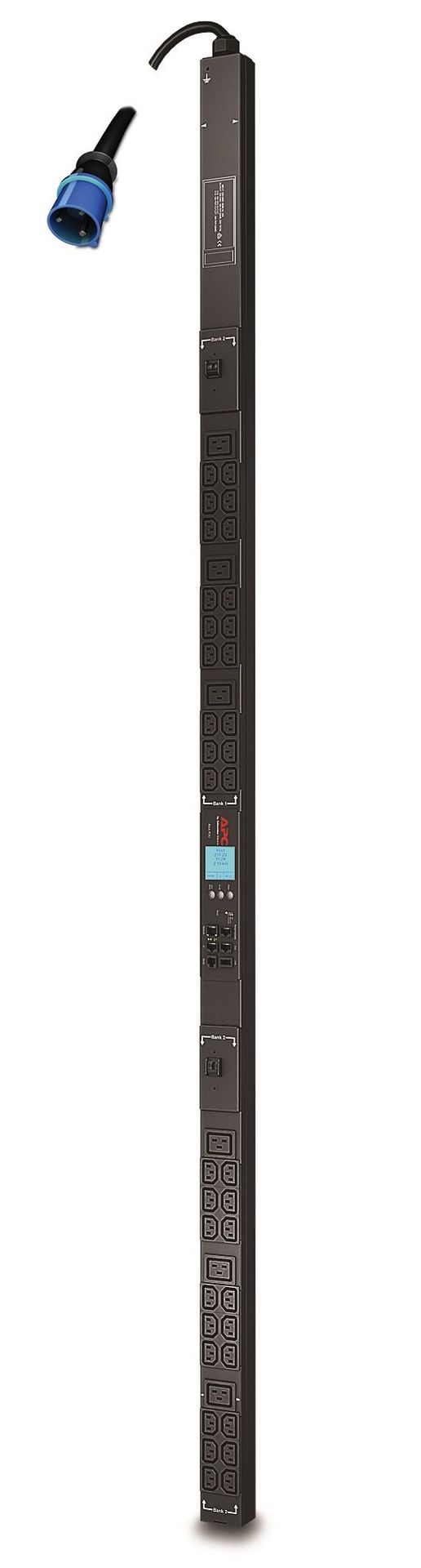 APC AP8853 power distribution unit (PDU) 42 AC outlet(s) 0U Black - Image 1